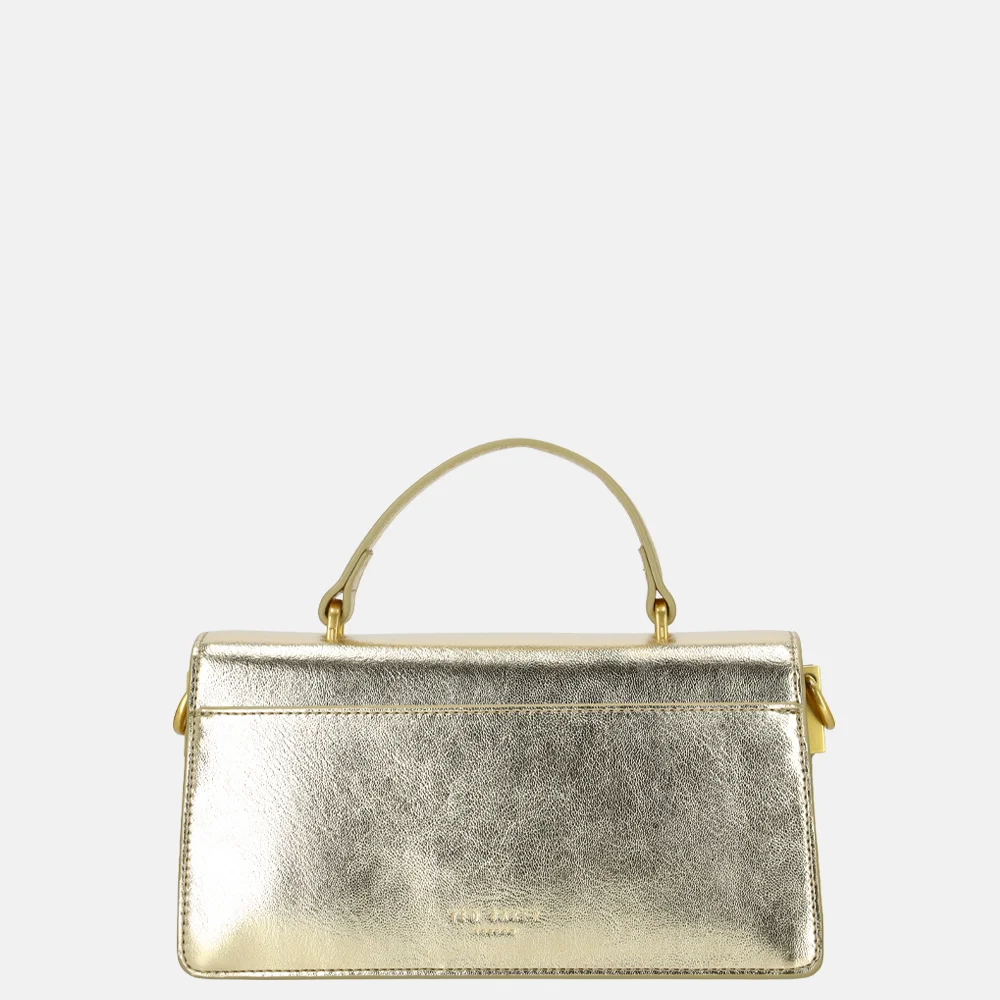Ted Baker Rennyee schoudertas gold-col bij Duifhuizen