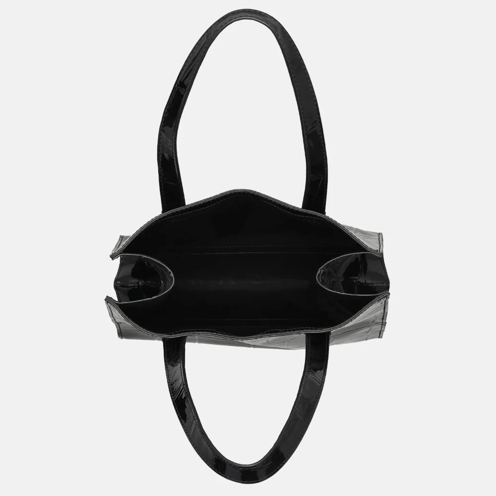 Ted Baker Vivanaa shopper S croco black bij Duifhuizen