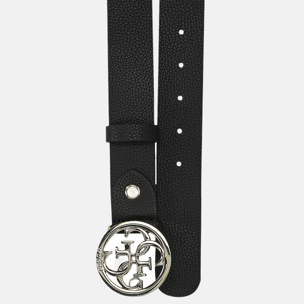 Guess Alma riem 3.5 cm black bij Duifhuizen
