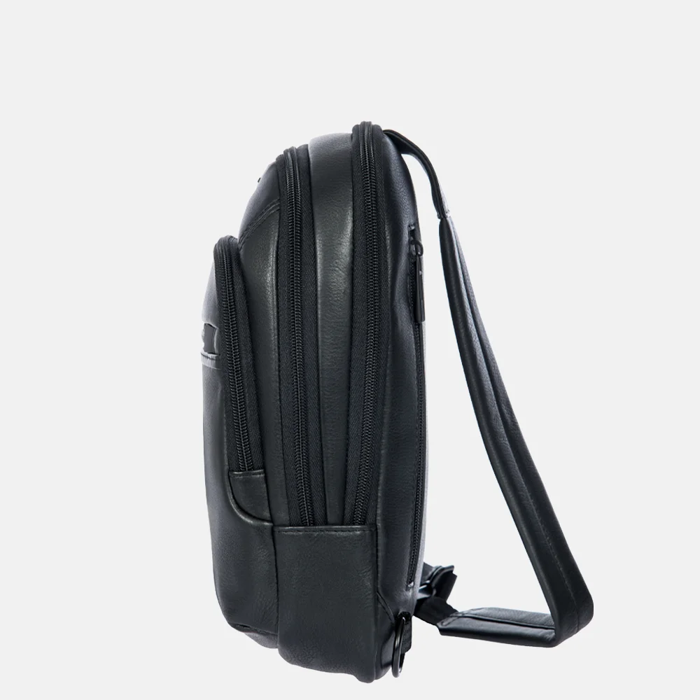 Porsche Design Leather Evo sling bag/crossbody tas black bij Duifhuizen