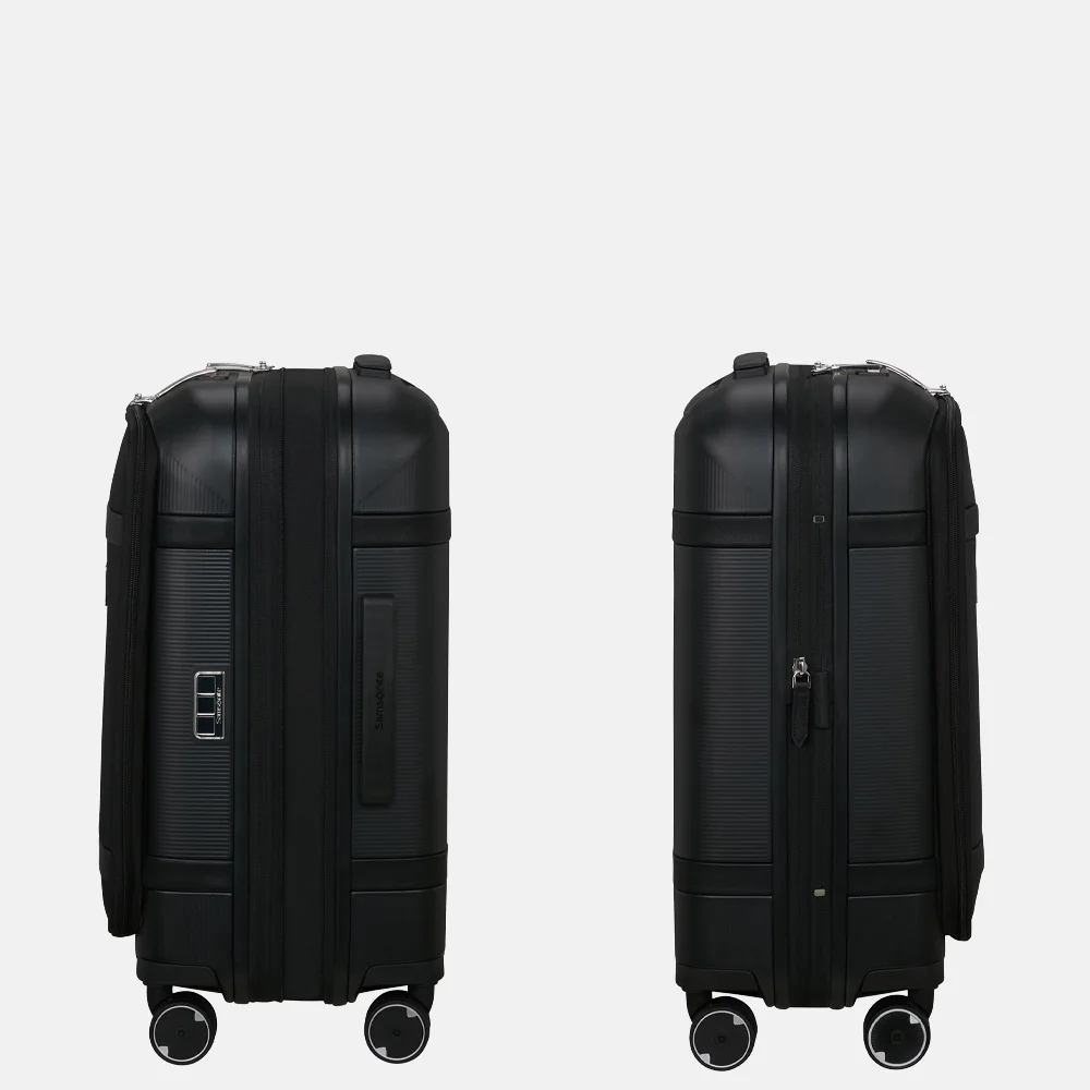 Samsonite Image spinner handbagage koffer expendable 55 cm black bij Duifhuizen