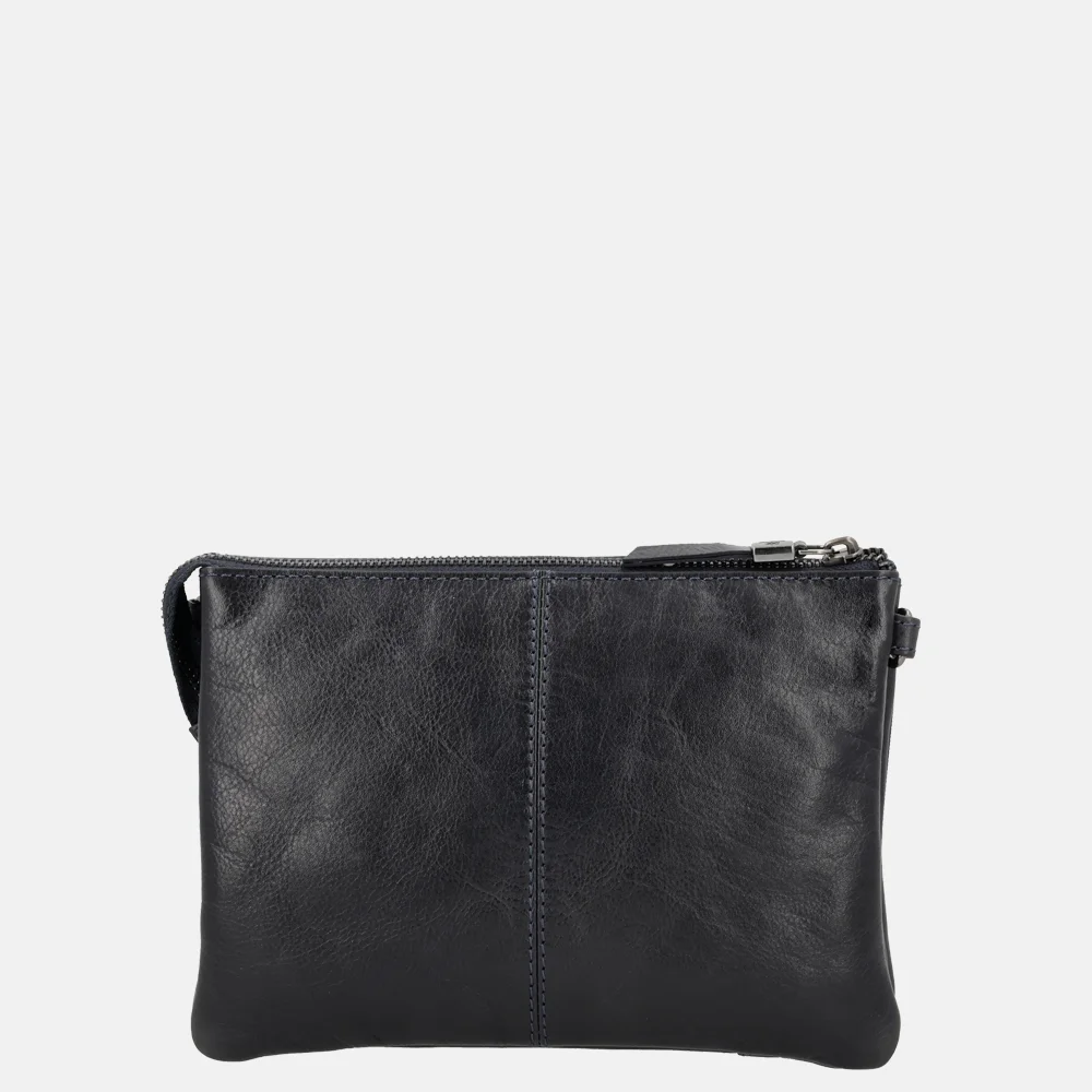 Hide & Stitches crossbody tas donkerblauw bij Duifhuizen