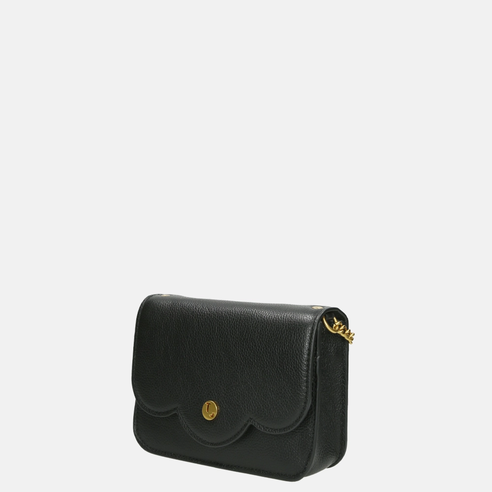 Loulou Essentiels Palm Springs crossbody tas black bij Duifhuizen