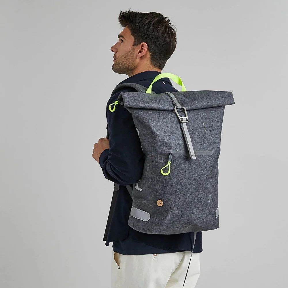 Faguo Cycling W rugzak medium grey bij Duifhuizen