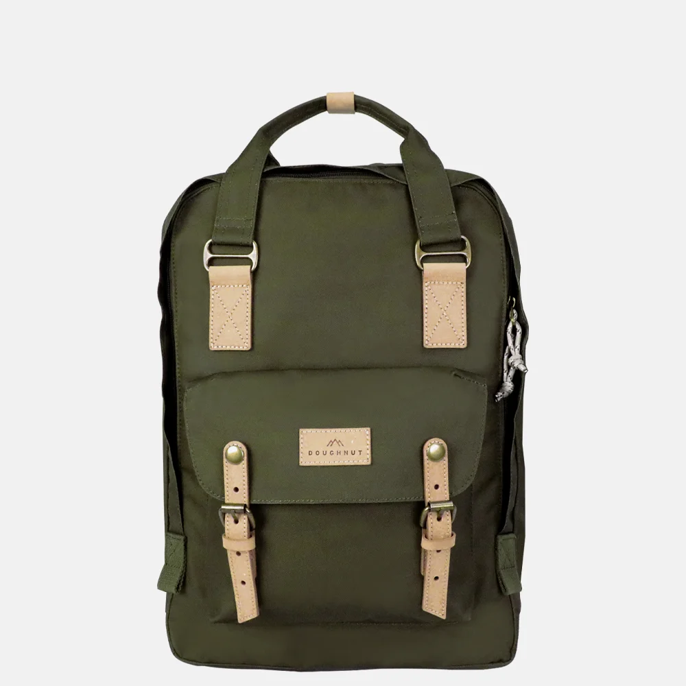 Doughnut Macaroon Large Reborn rugzak 15 inch army