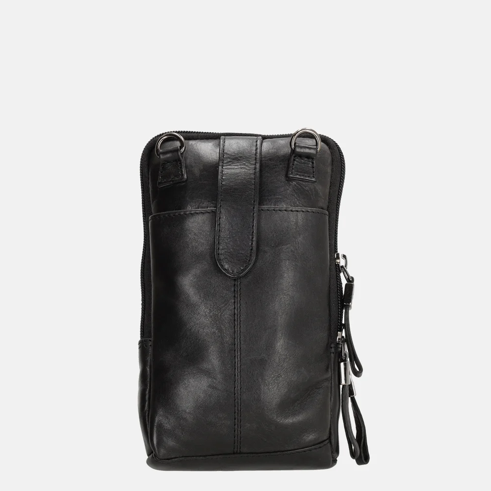 Micmacbags Everyday telefoontas zwart bij Duifhuizen