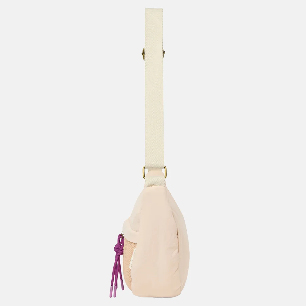 Studio Noos Patchwork fanny pack crossbody tas oatmeal bij Duifhuizen