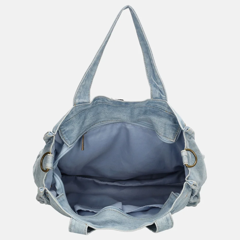 Beagles handtas L jeans lichtblauw bij Duifhuizen