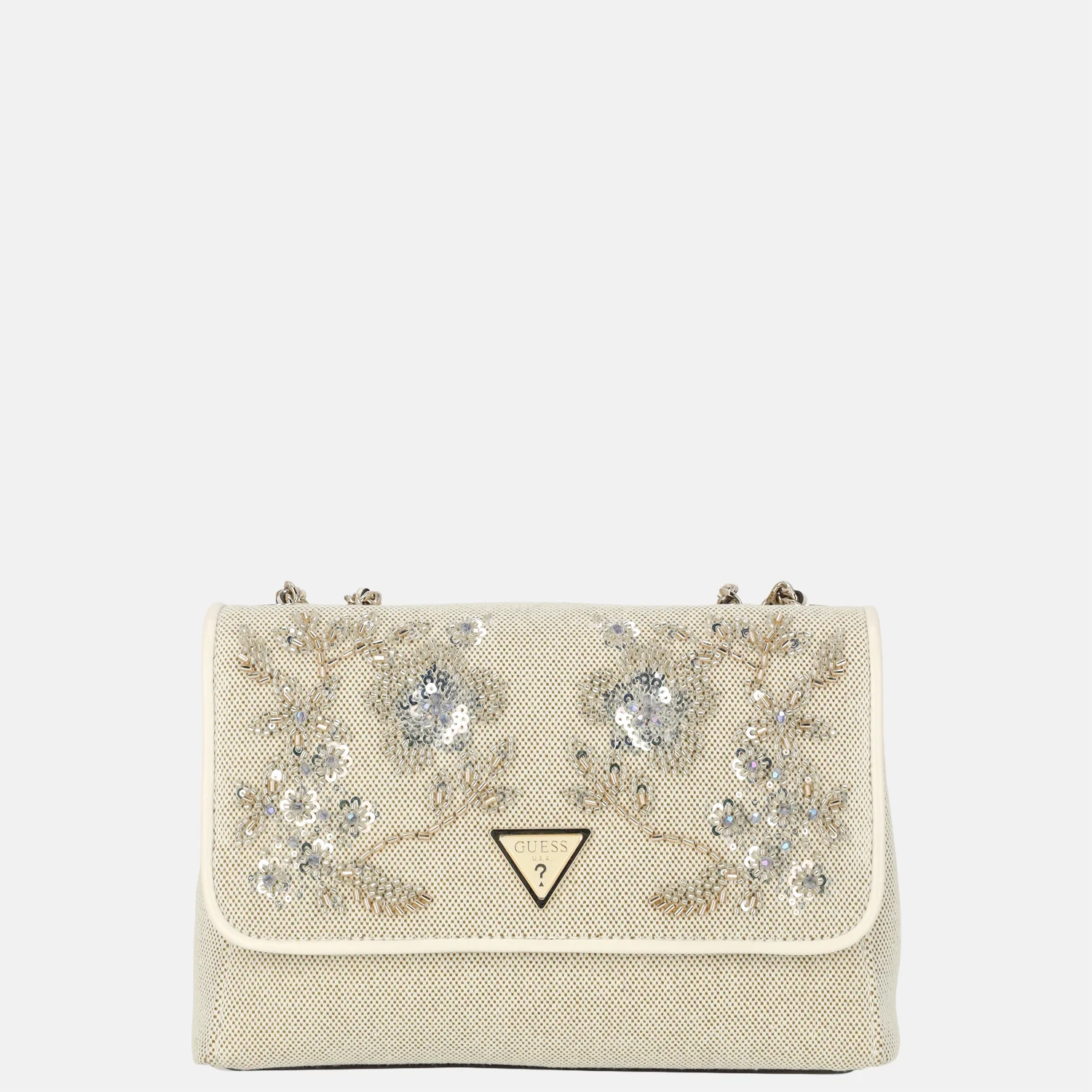 Guess Giully II convertible crossbody tas floral multi bij Duifhuizen