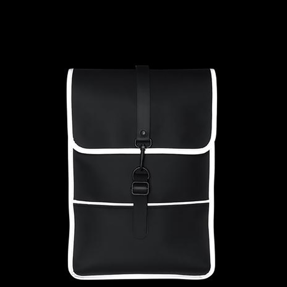 Rains rugzak mini black reflective bij Duifhuizen