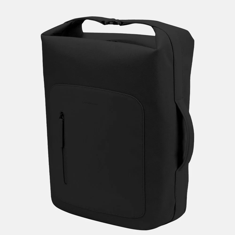 Kapten & Son Osby rugzak 16 inch all black bij Duifhuizen