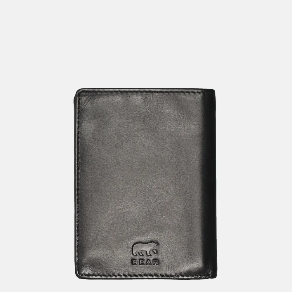 Bear Design billfold black bij Duifhuizen