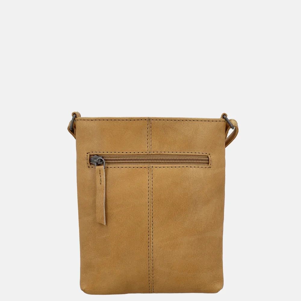 Celine Leren Crossbody Tas Taupe Celine Leren Crossbody Tas Taupe