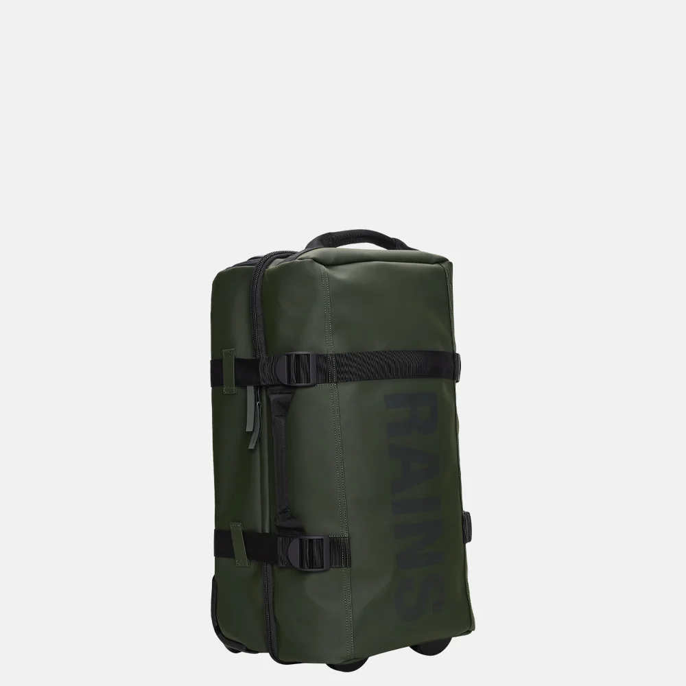 Rains Travelbag Small reistas 54 cm green bij Duifhuizen