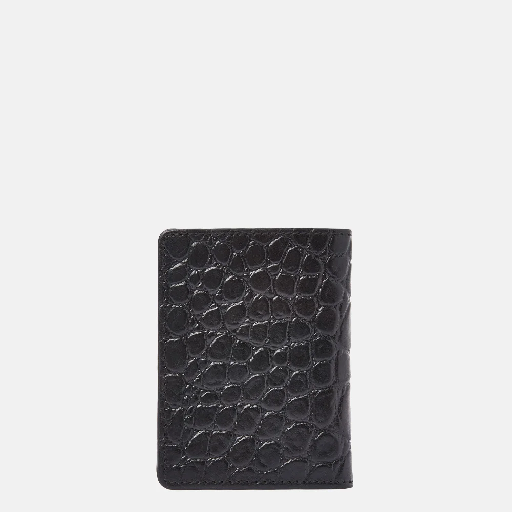 Castelijn en Beerens creditcard pasjeshouder croco black bij Duifhuizen