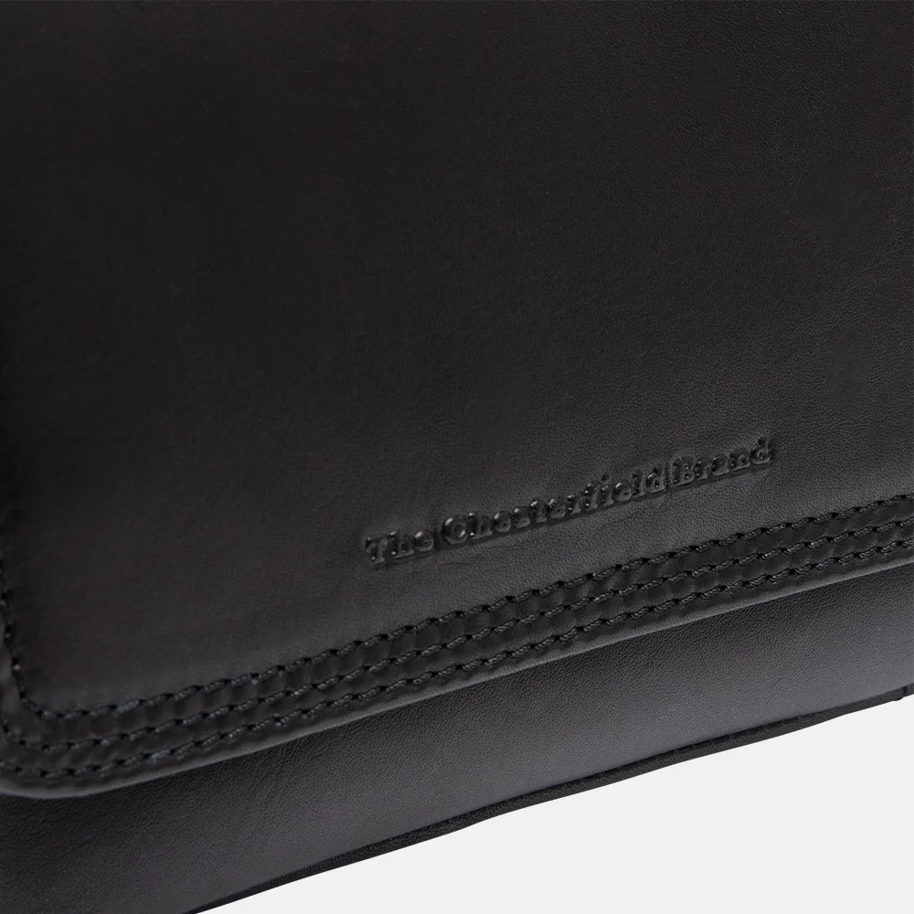 Chesterfield Marcella  crossbody tas XS black bij Duifhuizen