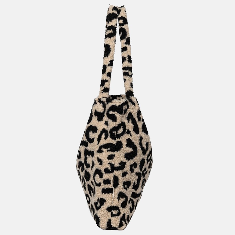 Studio Noos Mom-Bag shopper leopard teddy holy cow bij Duifhuizen