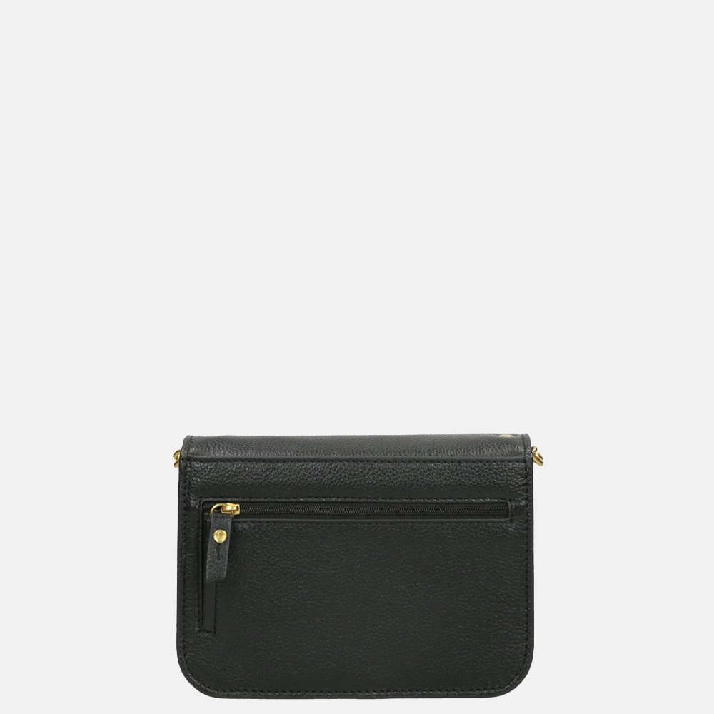 Loulou Essentiels Palm Springs crossbody tas black bij Duifhuizen