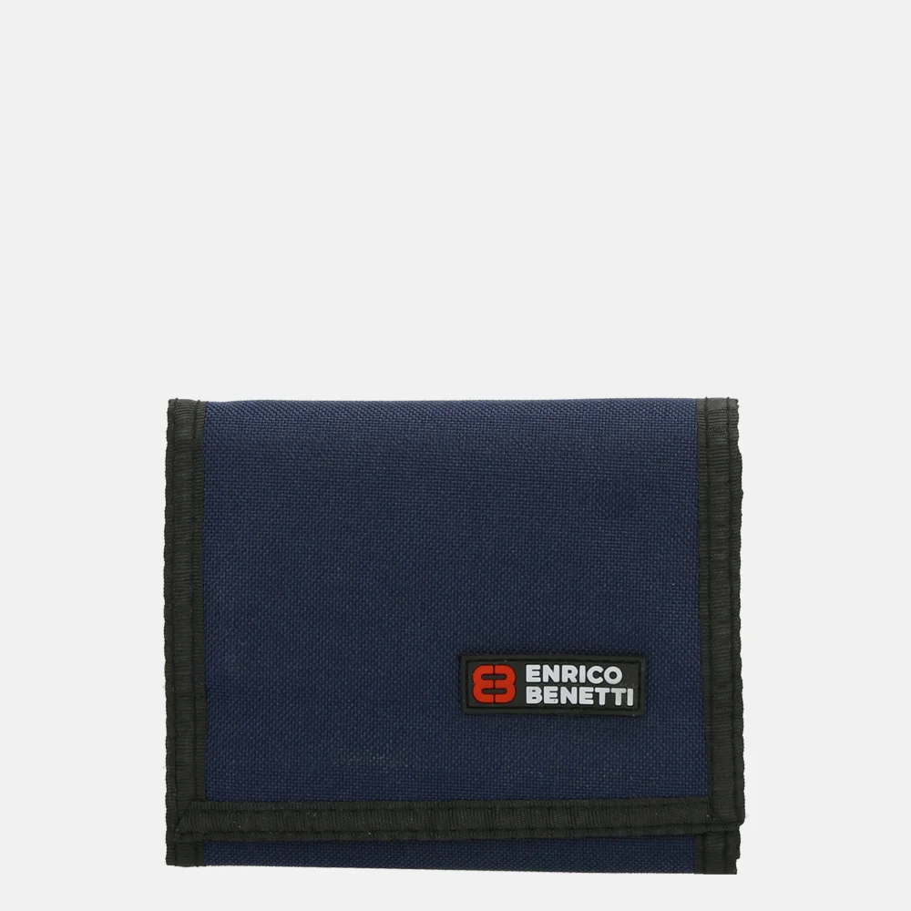 Enrico Benetti Amsterdam portemonnee blauw bij Duifhuizen