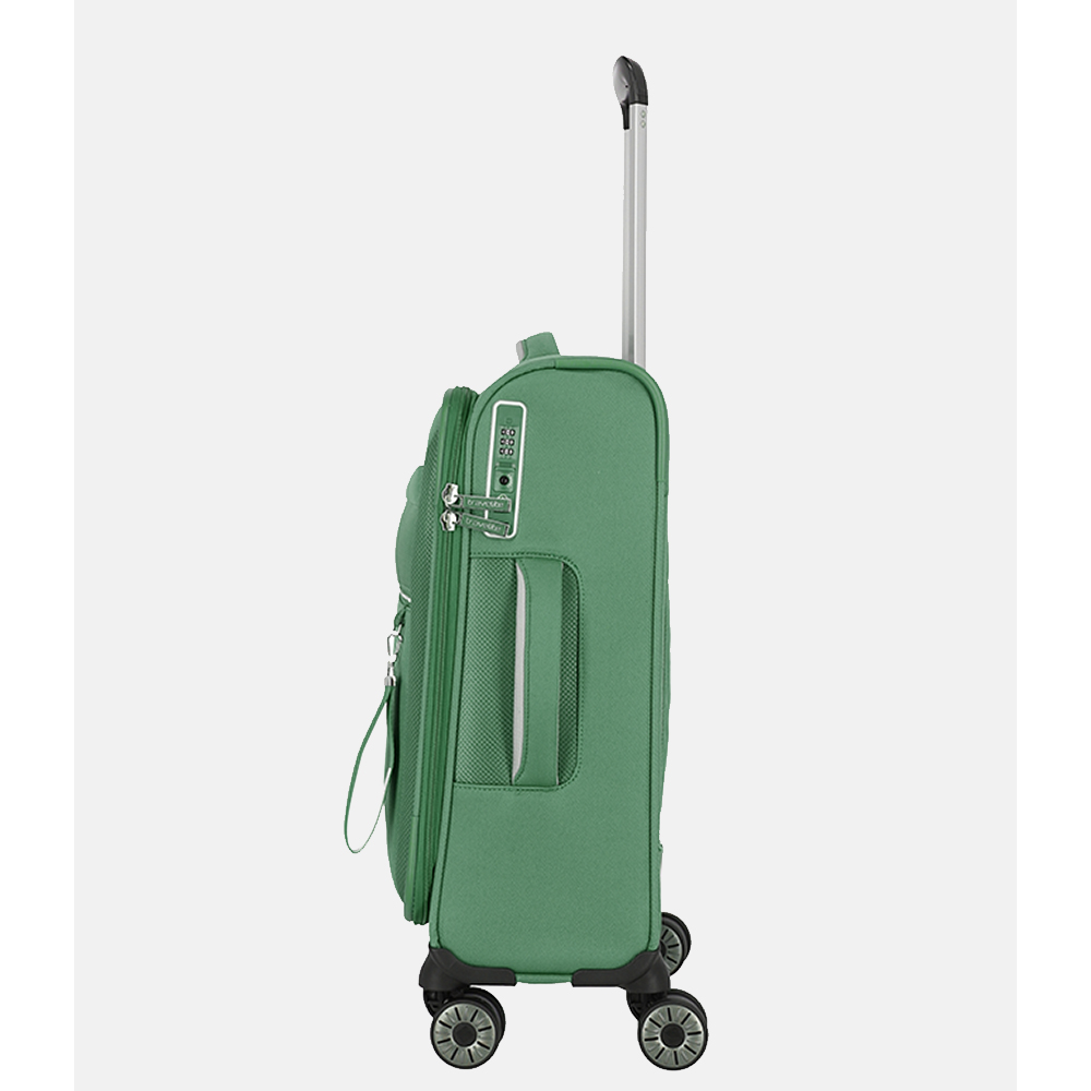 Travelite Miigo handbagage koffer 55 cm green bij Duifhuizen
