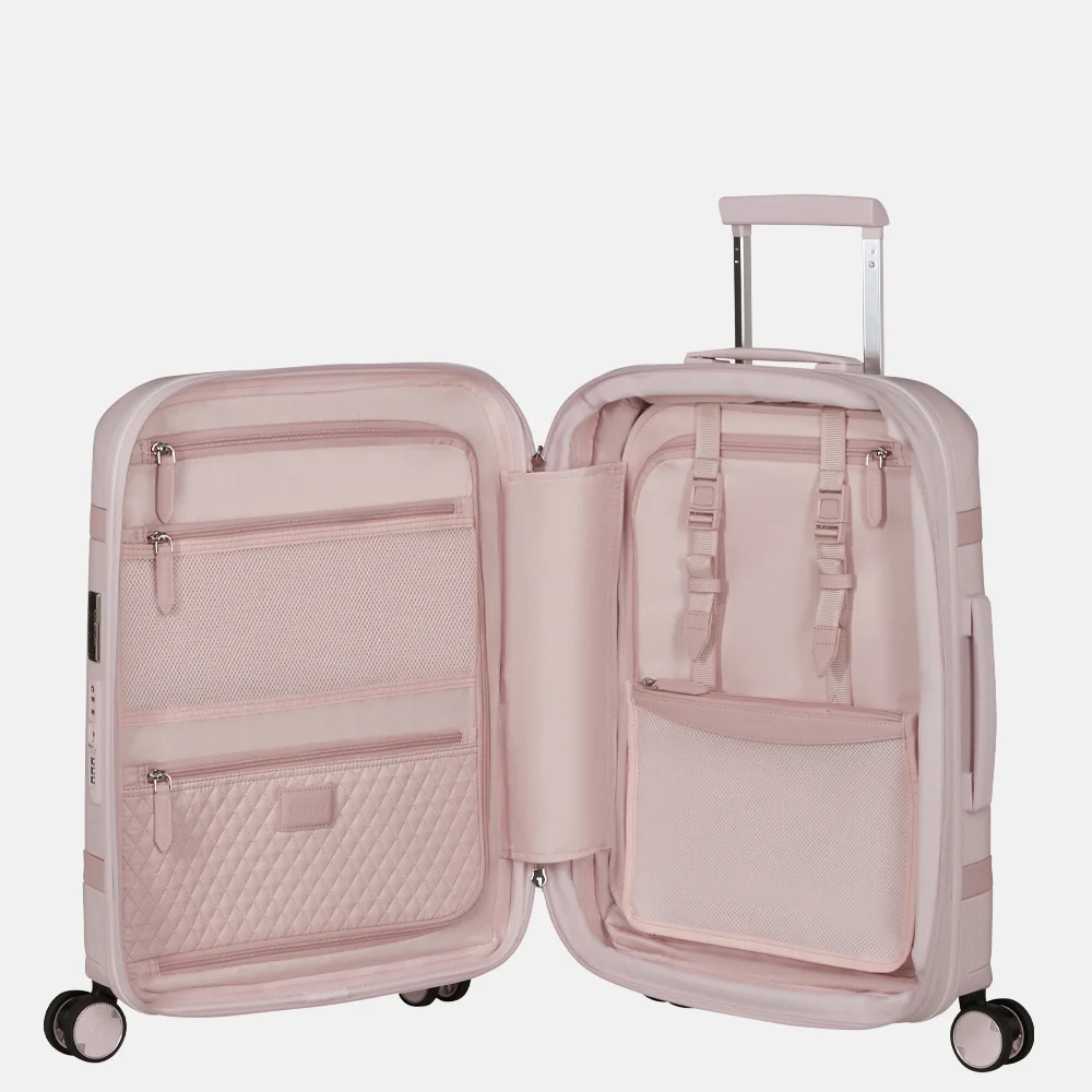 Samsonite Image Spinner handbagage koffer expendable 55 cm rose bij Duifhuizen