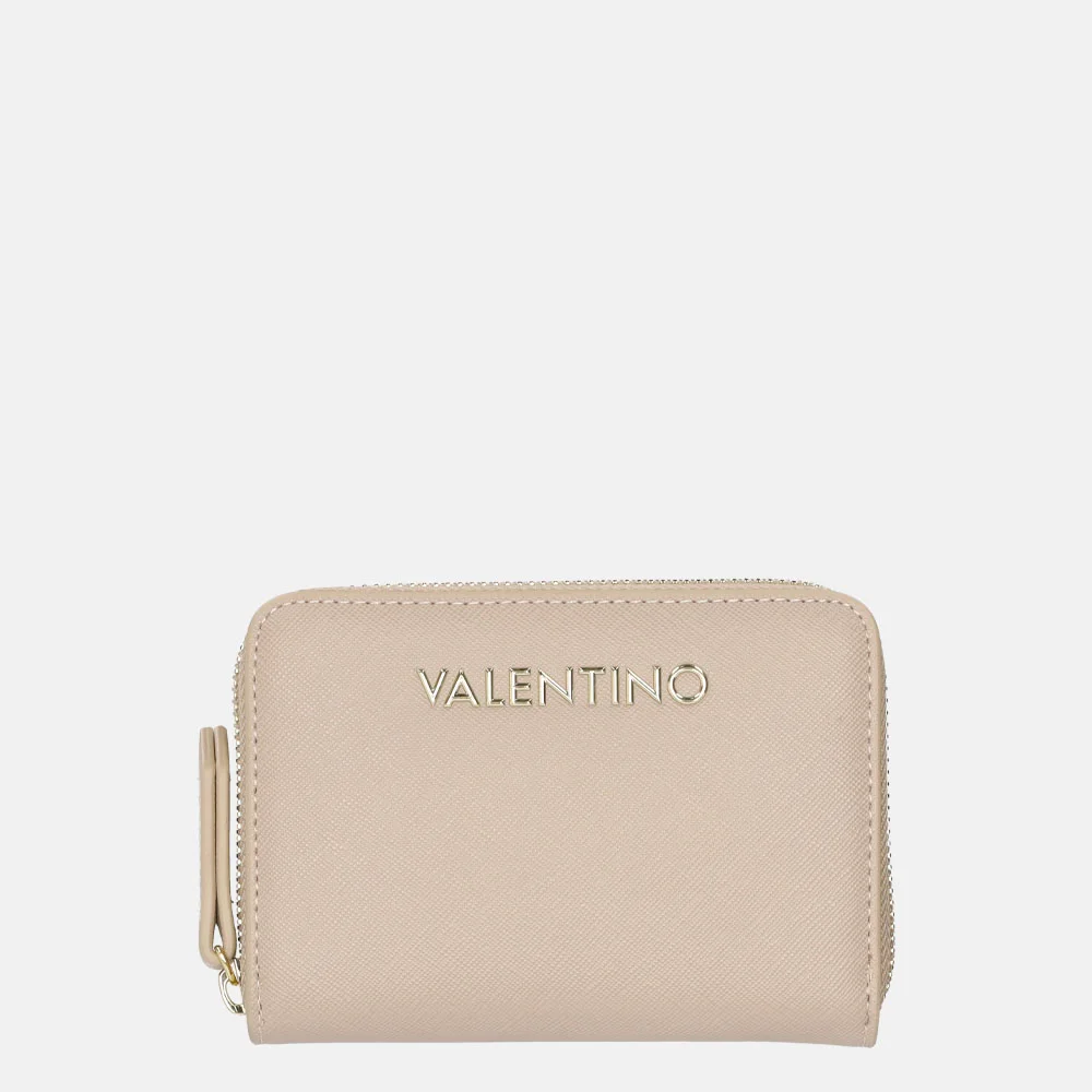 Valentino Bags Zero Re ritsportemonnee beige bij Duifhuizen