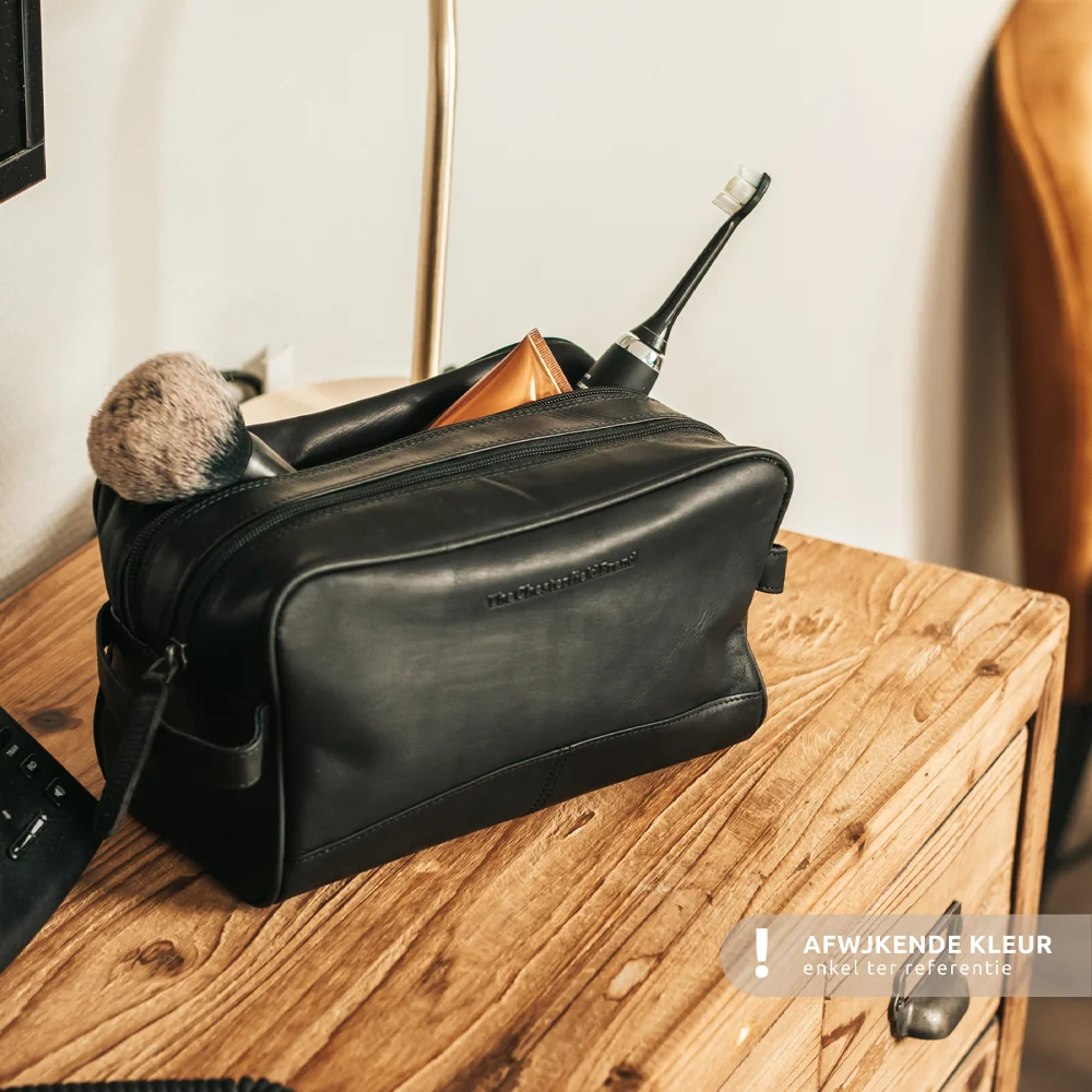 Chesterfield Stacey toilettas cognac bij Duifhuizen