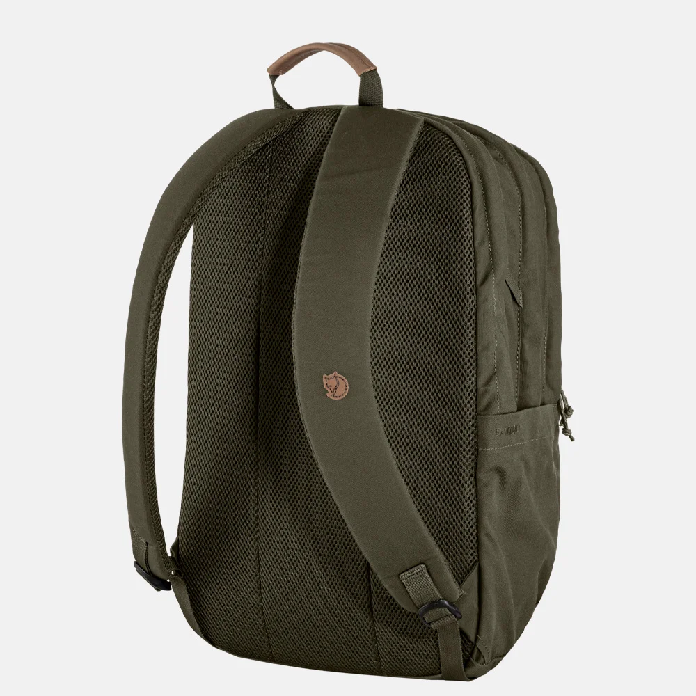 Fjallraven Raven 28 rugzak 15 inch dark olive bij Duifhuizen