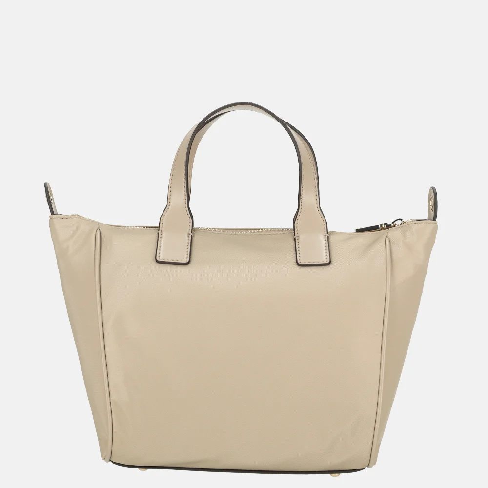 Guess Follie tote handtas S taupe bij Duifhuizen