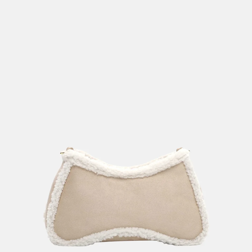 Emily & Noah Heidenrose crossbody tas beige bij Duifhuizen