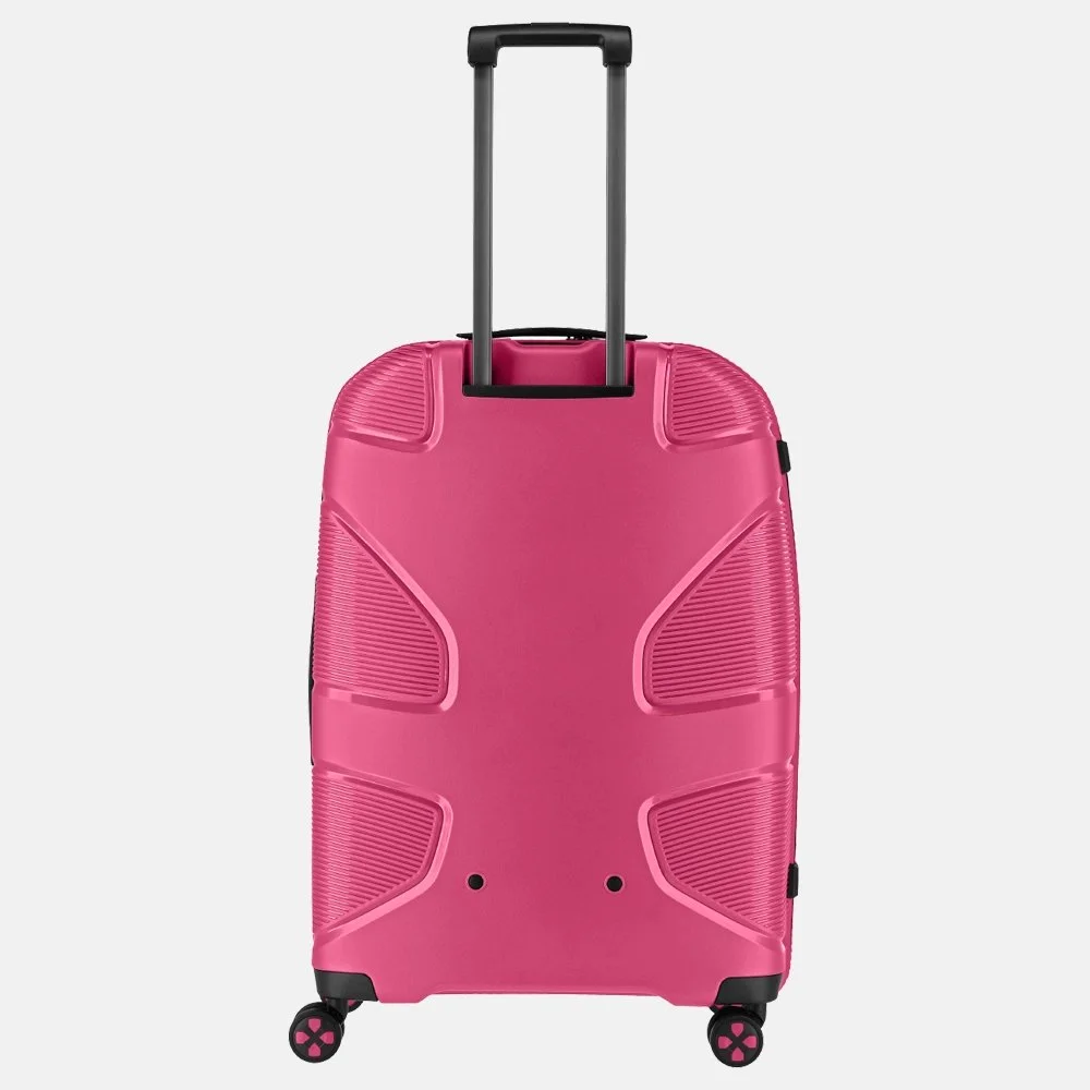Impackt Spinner koffer 75 cm flora pink bij Duifhuizen