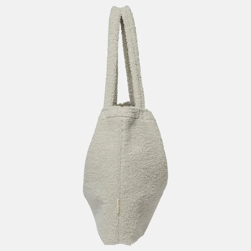 Studio Noos Teddy Mom-Bag shopper light grey bij Duifhuizen