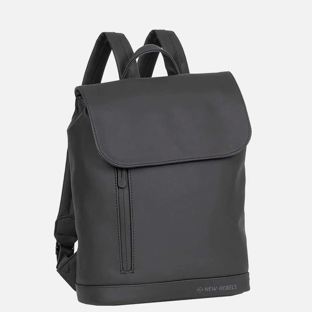 New Rebels Daley Flap rugzak black