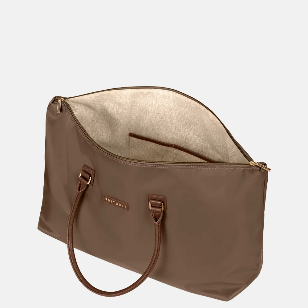 SUITSUIT Fab Seventies weekendtas cocoa brown bij Duifhuizen