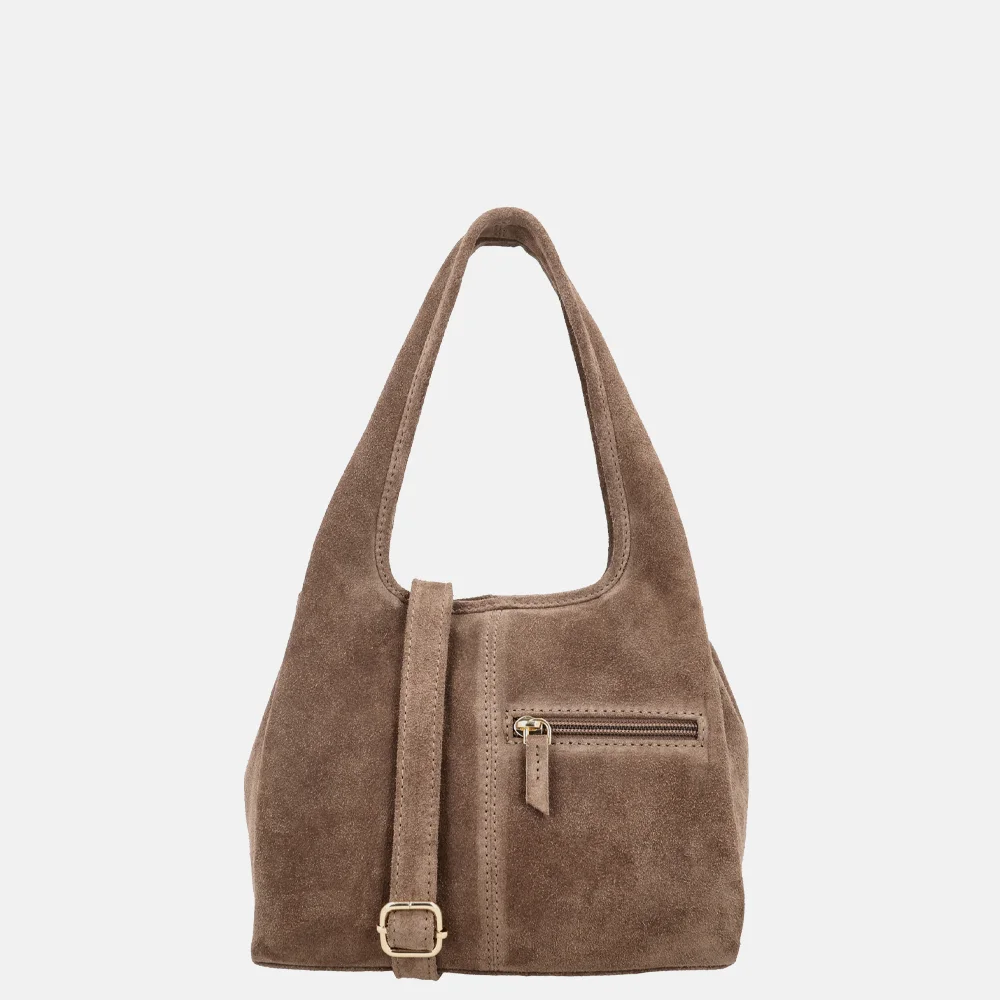 Charm London Sevilla handtas donkertaupe