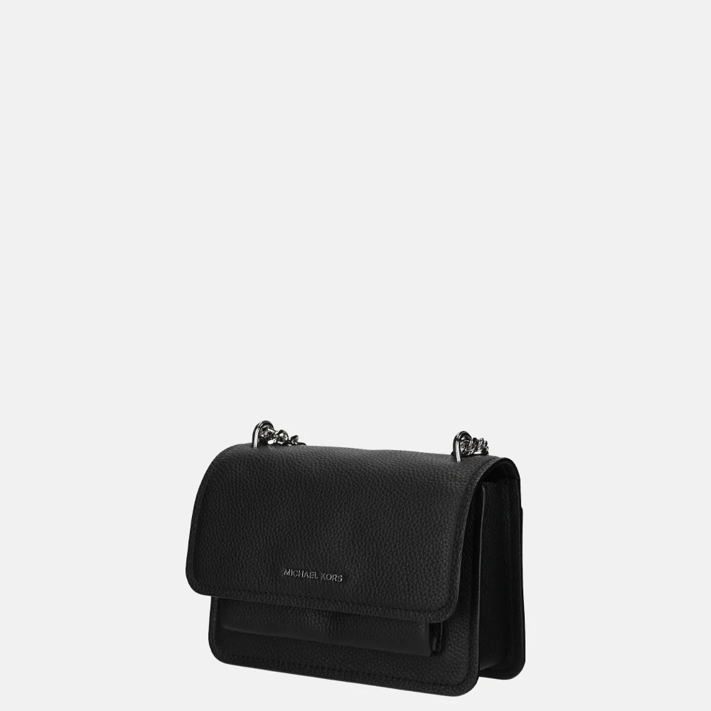 Michael Kors Claire crossbody tas S black bij Duifhuizen