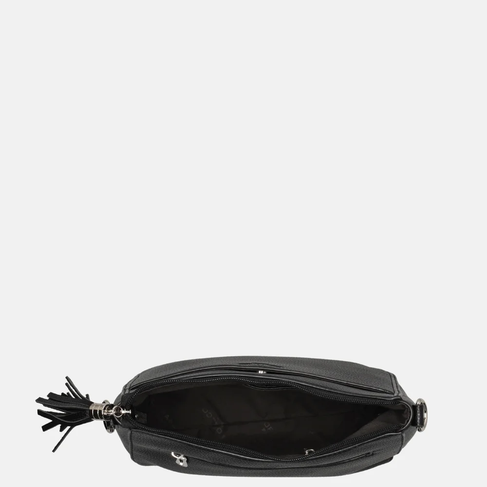 Flora & Co crossbody tas black bij Duifhuizen