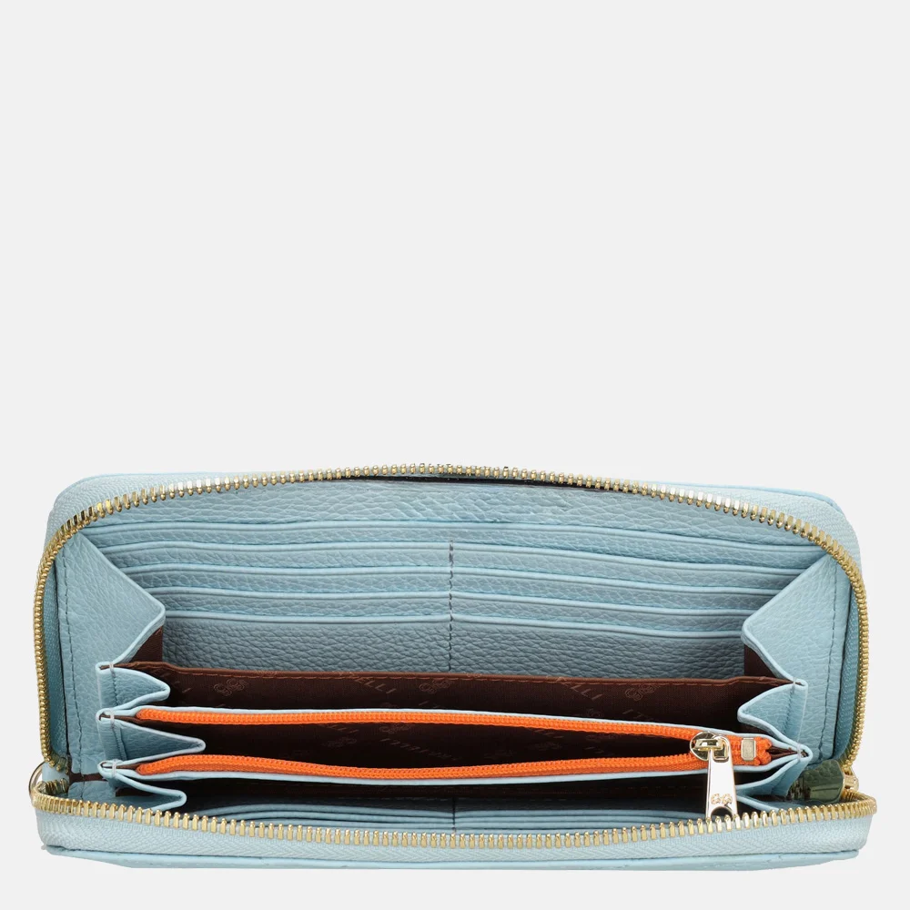 Gigi Fratelli portemonnee sky bij Duifhuizen