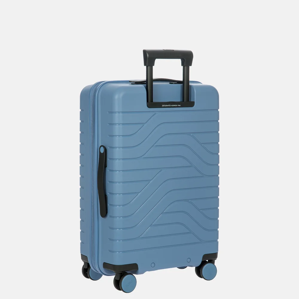 Bric's Ulisse Expandable reiskoffer 65 cm grey blue bij Duifhuizen