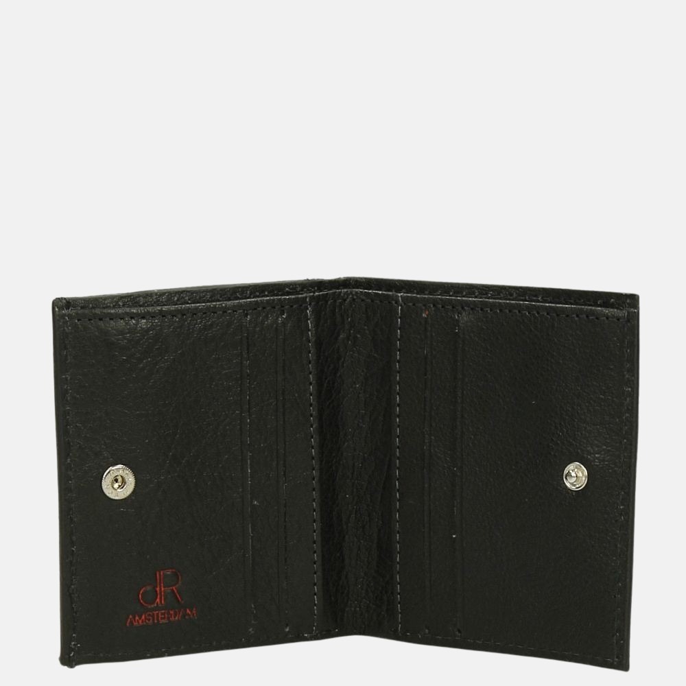 dR Amsterdam Waxi portemonnee S black bij Duifhuizen
