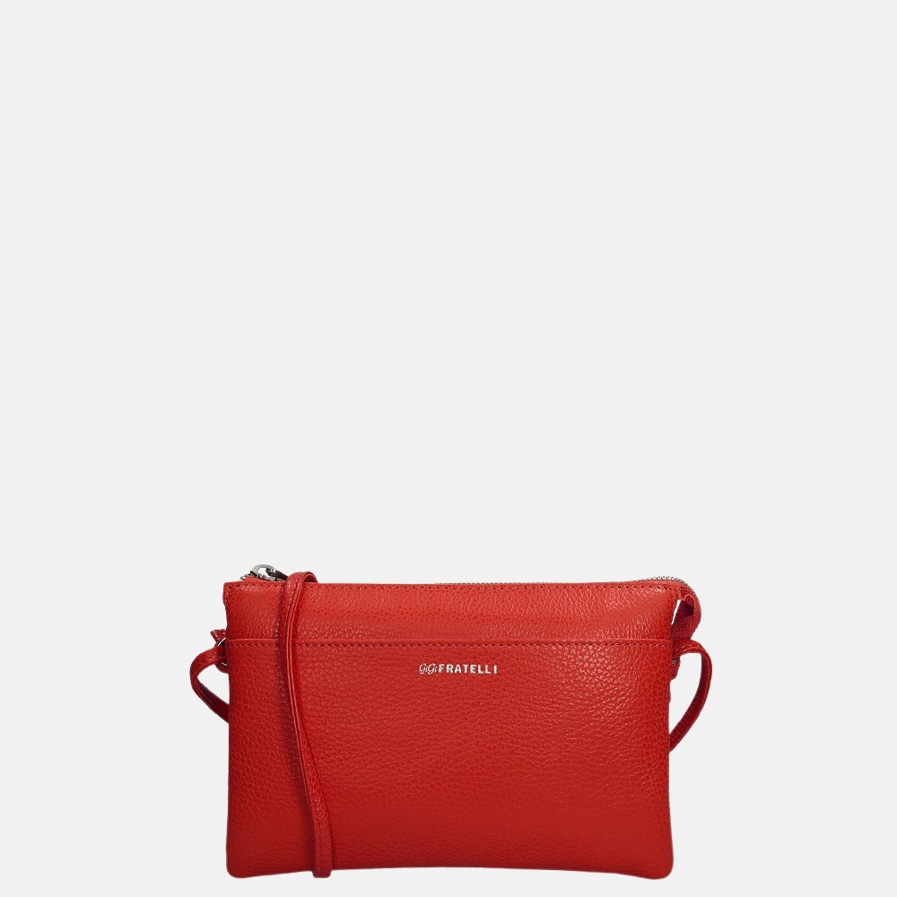 GiGi Fratelli Romance crossbody tas red