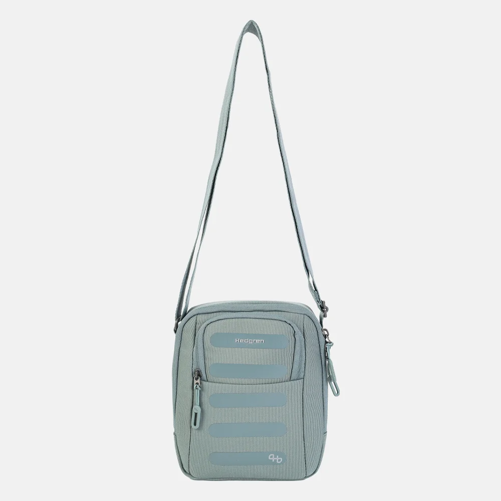 Hedgren Comby crossbody tas grey-green bij Duifhuizen