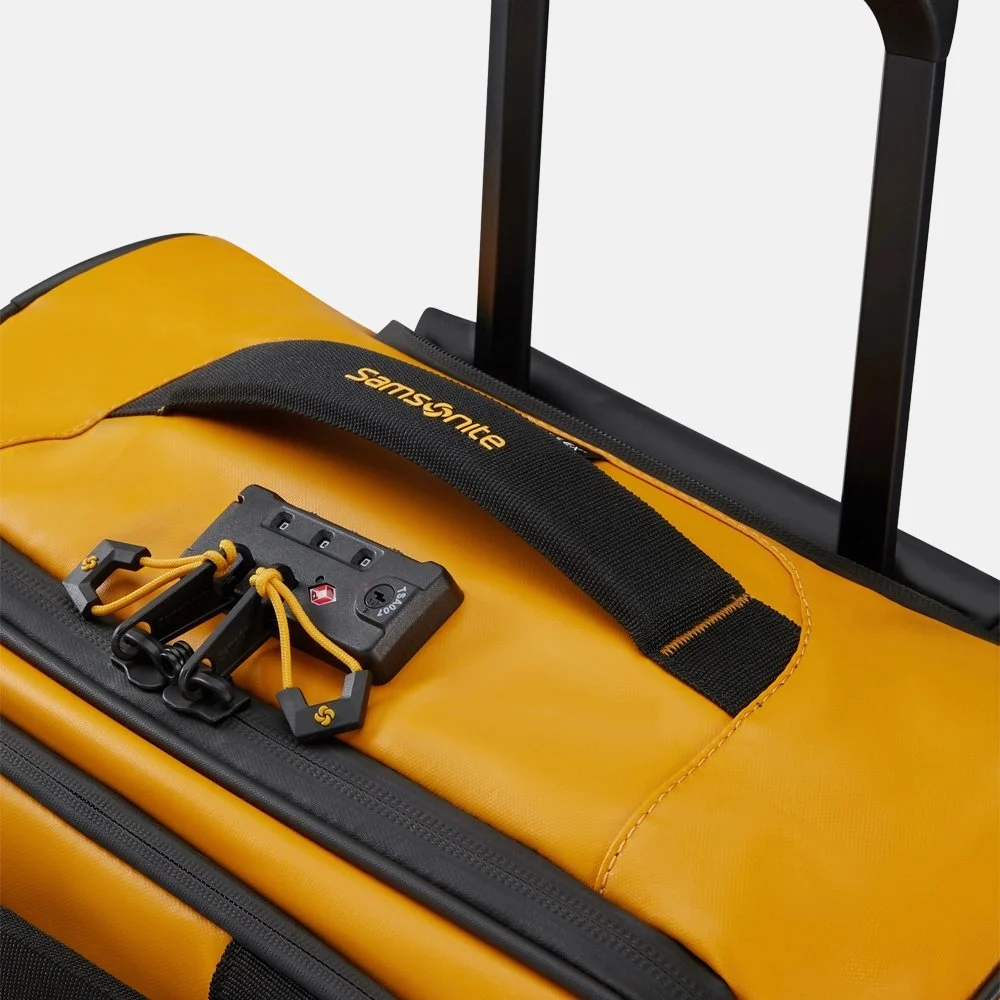 Samsonite Ecodiver rugzak/reistas op wielen 55 cm yellow bij Duifhuizen