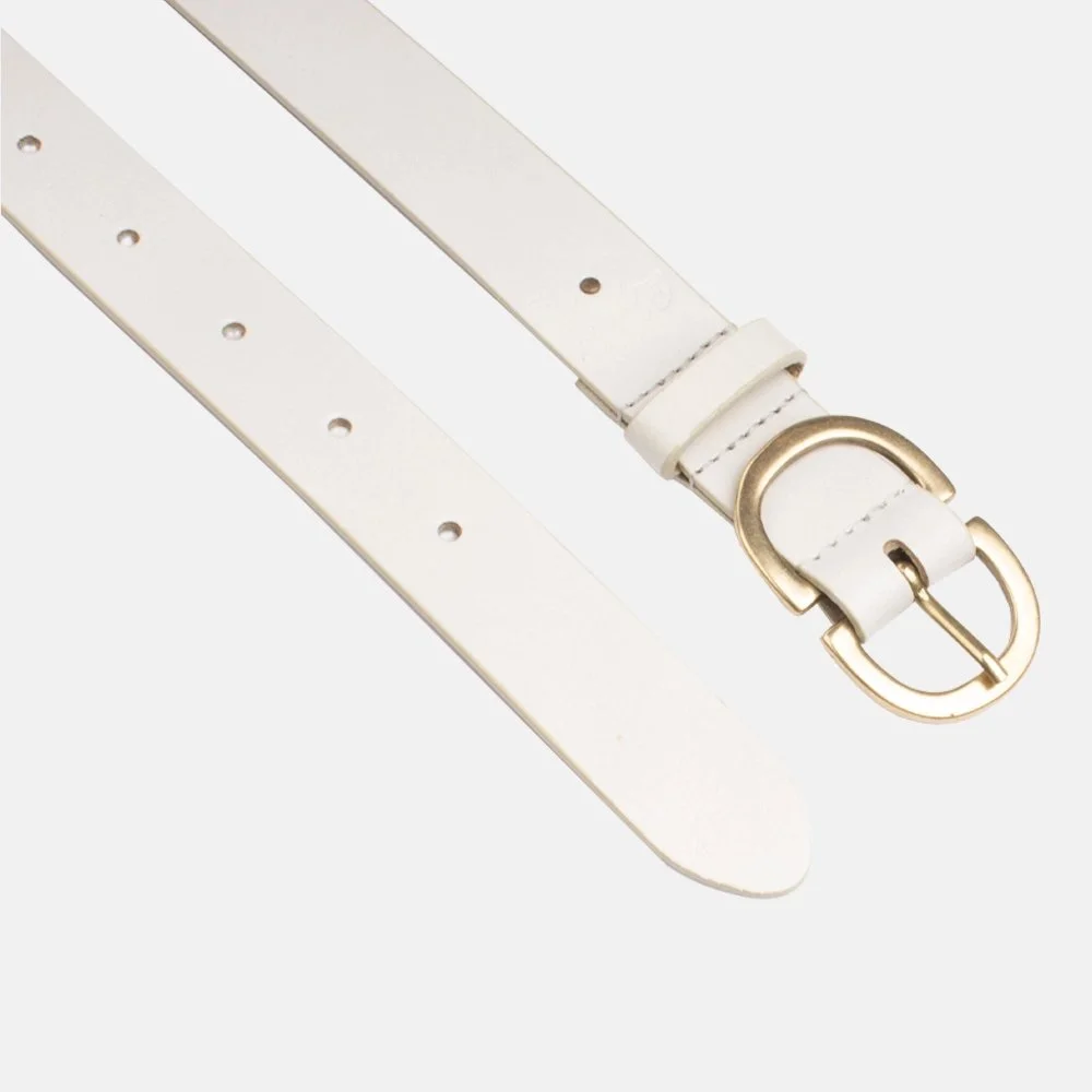 Legend riem 3 cm white bij Duifhuizen