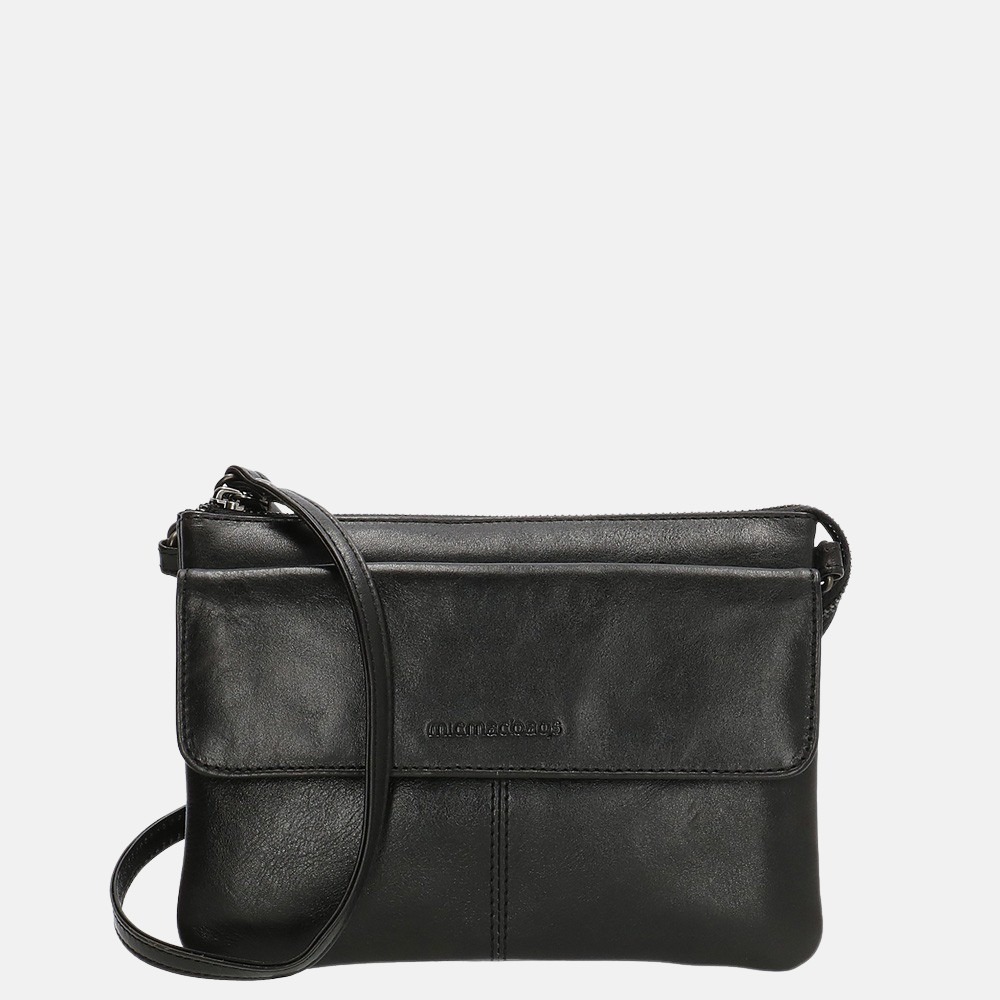 Micmacbags Porto crossbody tas black bij Duifhuizen