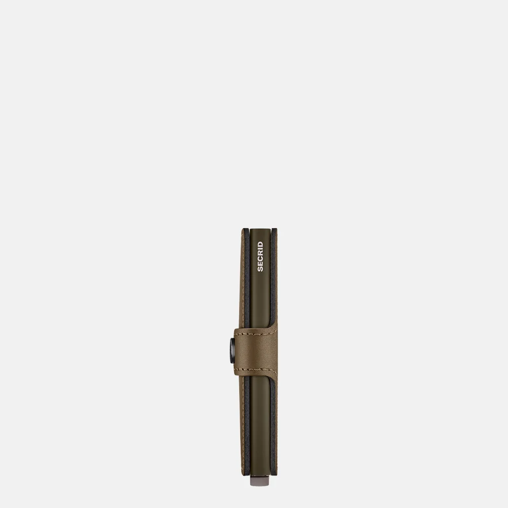 Secrid Miniwallet pasjeshouder matte satin bronze bij Duifhuizen