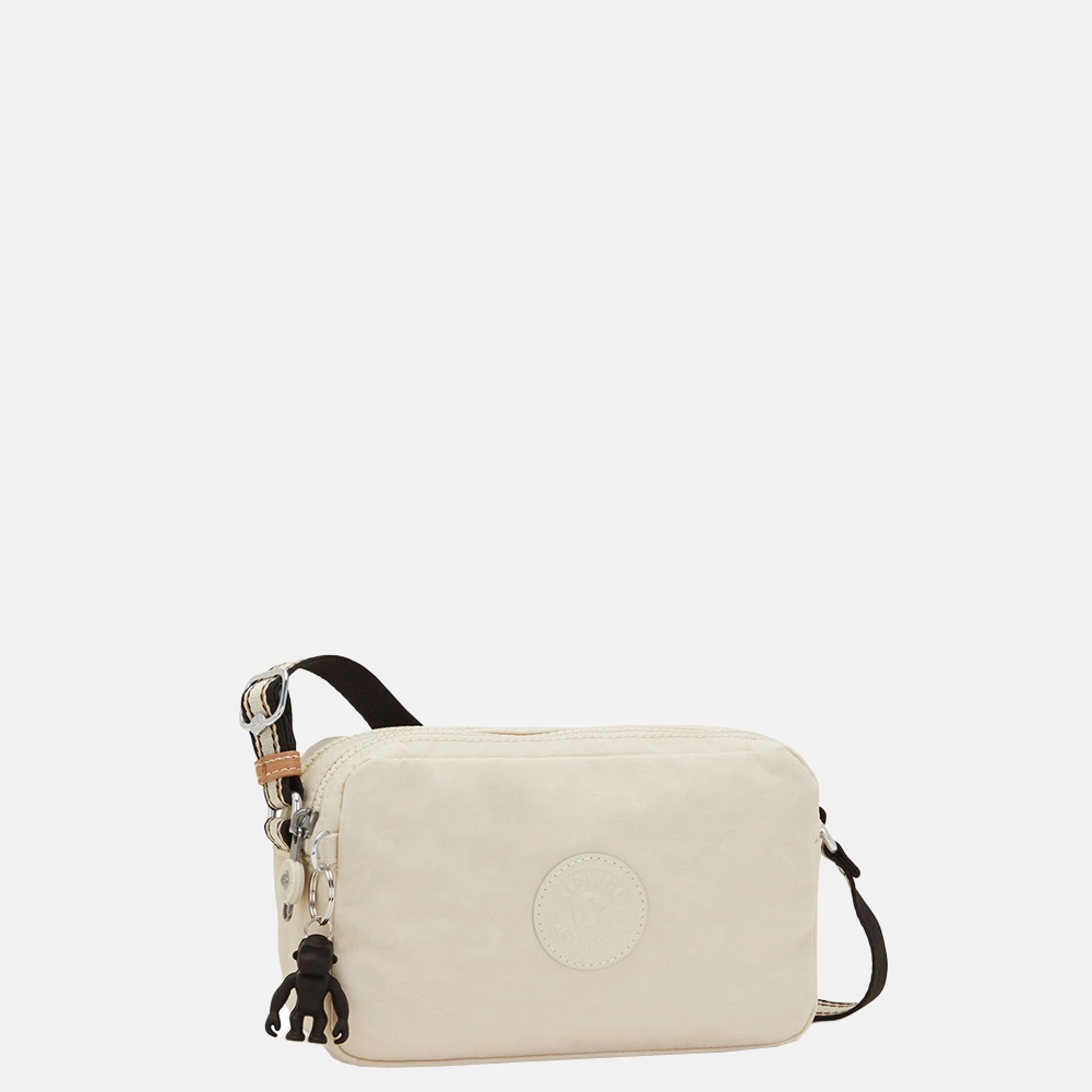 Kipling Milda crossbody tas light sand bij Duifhuizen