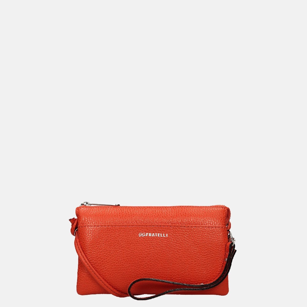 GiGi Fratelli Romance crossbody tas orange bij Duifhuizen