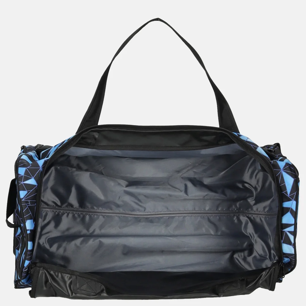 Enrico Benetti Santa Cruz wieltas 75cm black-aqua bij Duifhuizen