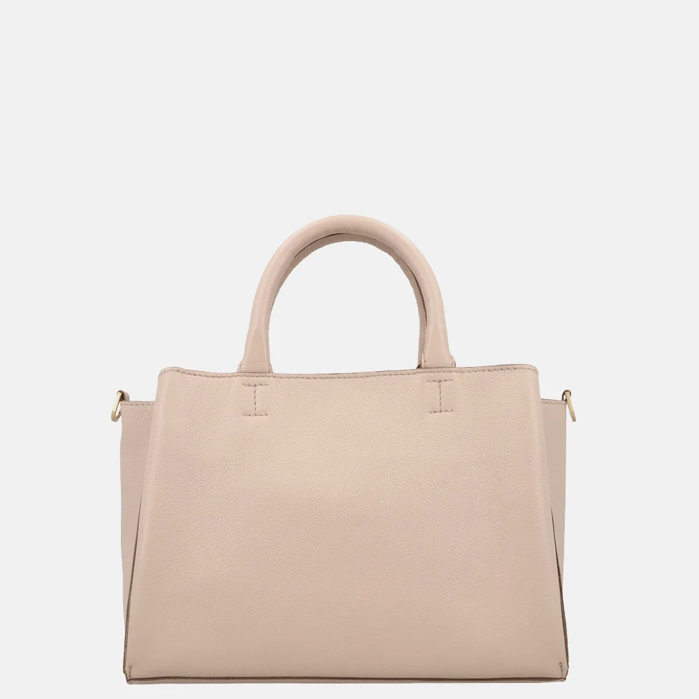 Loulou Essentiels Vera handtas cashmere bij Duifhuizen